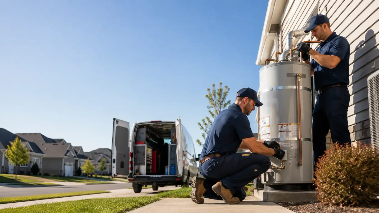 Water Heater Installation in Amlin, OH